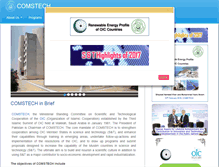 Tablet Screenshot of comstech.org.pk